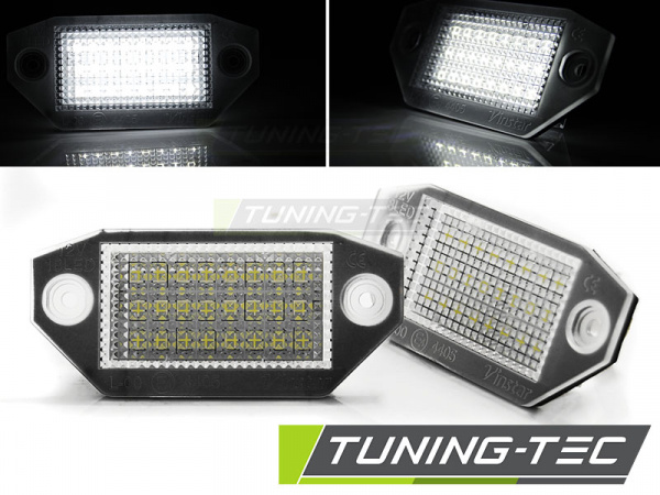 Upgrade LED Kennzeichenbeleuchtung für Ford Mondeo MK3 00-07 kaltweiß